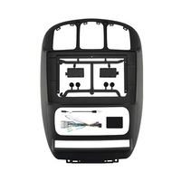 Car DVD Frame 10.1 Inch Big Screen Android Stereo Player Fascia Panel Mount Kit for Chrysler Grand Voyager Pacifica Dodge Carava