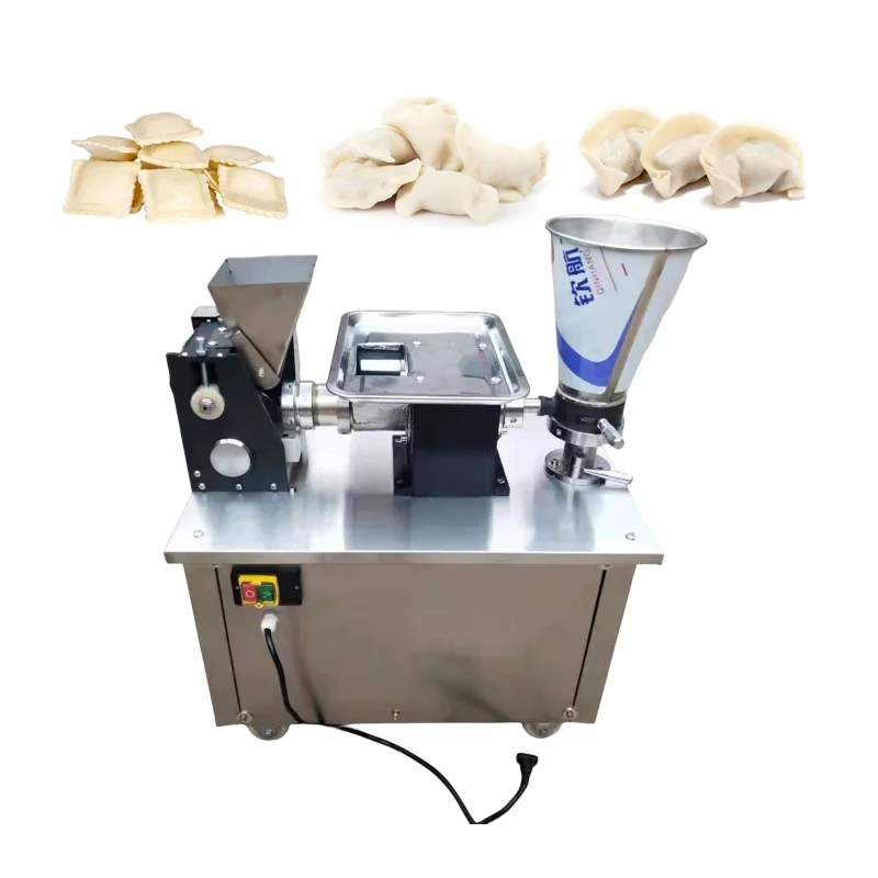 Full Automatic Dumpling Ravioli Pierogi Pelmeni Maker Machine Fried Dumpling Samosa Spring Roll Empanada Ravioli Making Machine