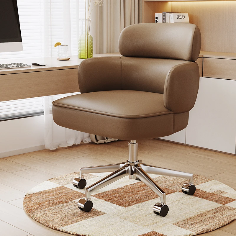 

Ergonomic Study Office Chair Luxury Executive Comfortable Wheels Office Chair Swivel Relaxing Office Chair Trendy Furniture
