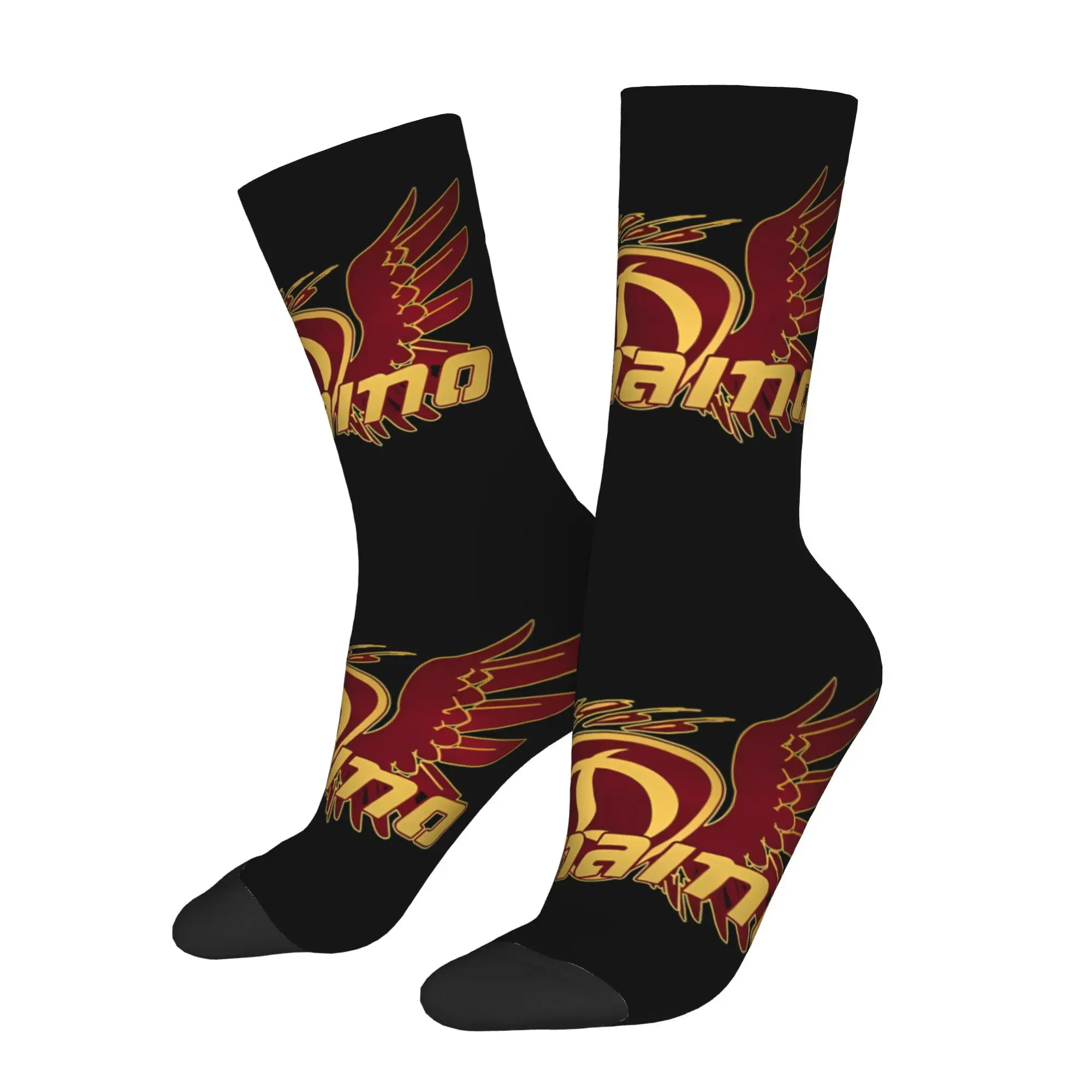 

Funny Men's Socks From Then To Now 1966 Dynamo Vintage Krautrock Rock Band Street Style Casual Crew Sock Gift Pattern Printed