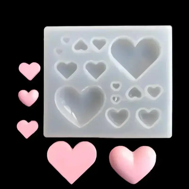 Neue Herz Silikon Fondant Süßigkeiten Form Schokolade Form Kuchen Formen Für Valentinstag Mousse Kuchen Backen Französisch Dessert Brownie