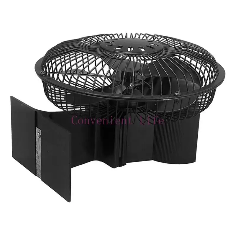 L1EE 5-Blade مروحة موقد تعمل بالطاقة الحرارية لسجل الخشب صديقة للبيئة أكبر تدفق الهواء المنزل الموقد مروحة كفاءة توزيع الحرارة #3