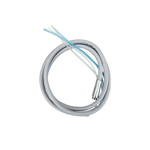 Imagen 2 del producto Tubo de manguera Dental de 4 agujeros, Cable de tubo de pieza de mano Dental de alta velocidad para conector, herramientas de dentista, accesorio de laboratorio de odontología
