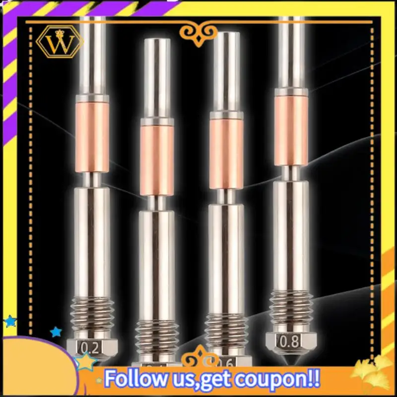 Latest-Hardened Steel Nozzle For TZ 4.0 High-Flow Hardened Steel Nozzle For TZ4.0 Nozzle 0.2Mm