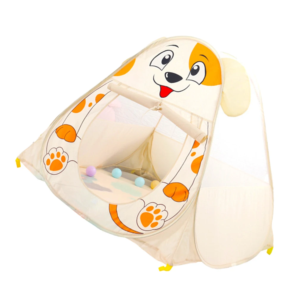 Barraca estilo cachorro para casa, castelo em forma de casa, casinha infantil, design animal criativo