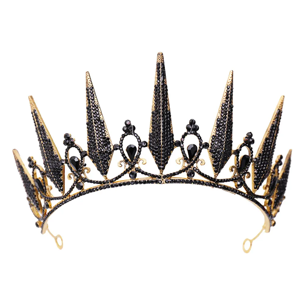 

Bride Crown Headband Hair Jewelry Wedding Accessories Bridal Tiara Crystal Design Lightweight Non Fading Engagement Parties Hair