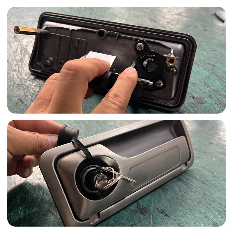 Retractable Tonneau Cover for 2008-2019 Ford F250 F350 4x4 Electric Pickup Truck Bed Cover Roll Folded OEM ODM view 3