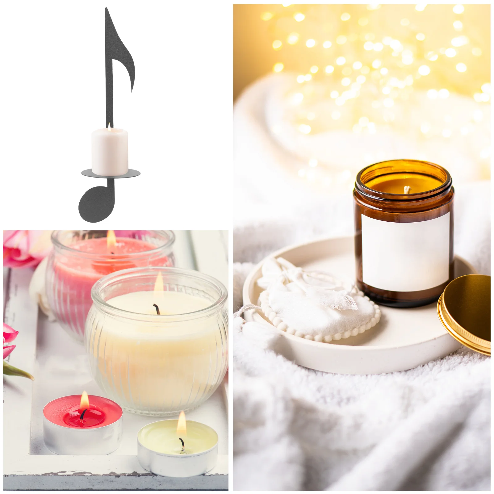 

Music Note Holder Metal Decor For Home Wall Mount Sconce Decorative Holder Wall Hanging Stand