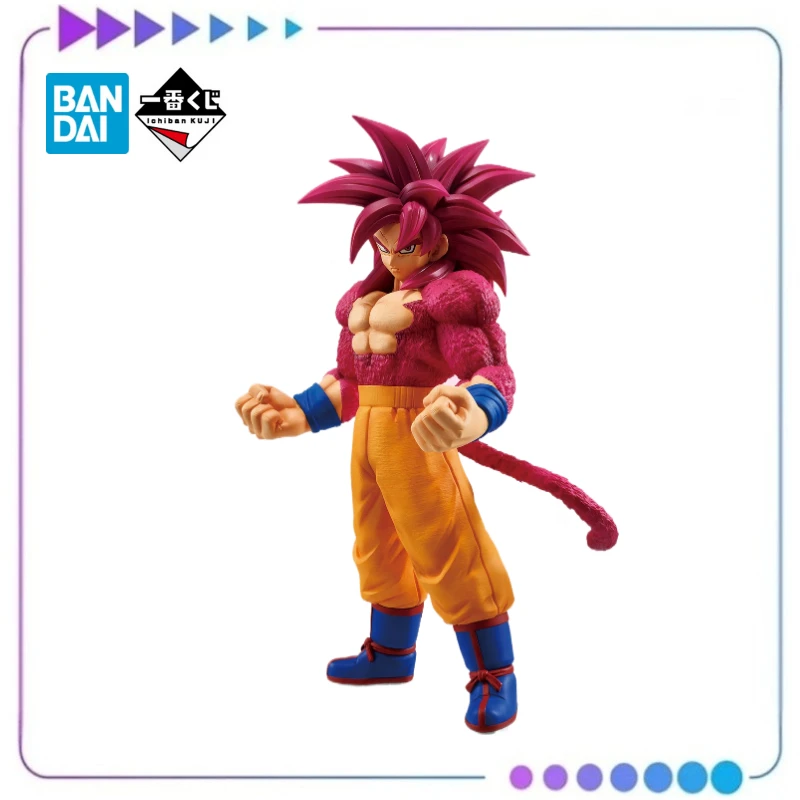 

【Оригинал】BANDAI Ichiban KUJI DRAGON BALL Fight Compilation CROSS A Reward Super Saiyan 4 Son Gokuu MASTERLISE Модель игрушки