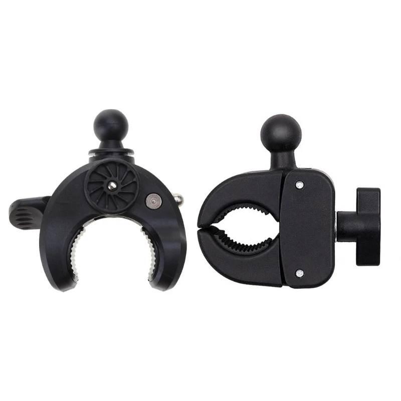 

17-45mm Super Clamp, Ballhead Clamp Base 17mm Ball for Head Mount Bracket for Motorcycle Bike Handlebar GPS Navigator