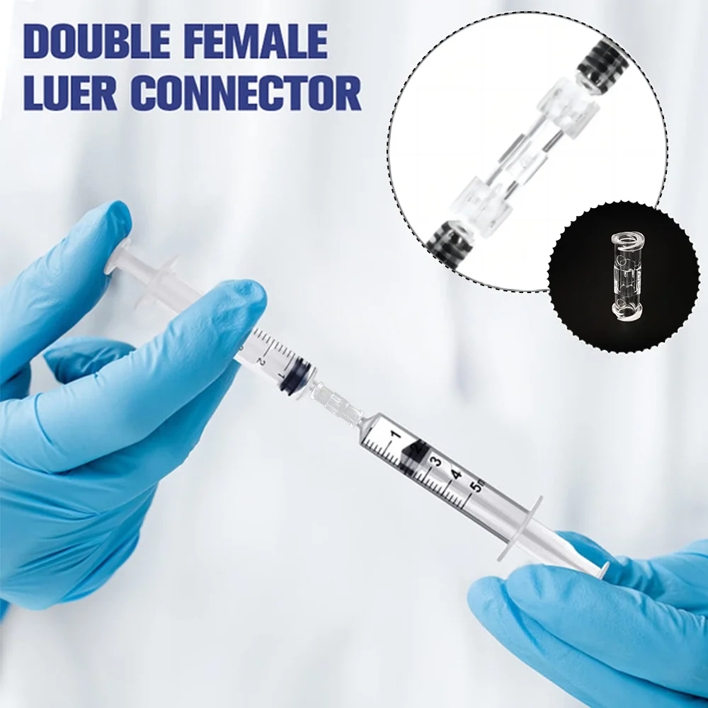 

Sterile with Luer lock syringe connector individually packaged