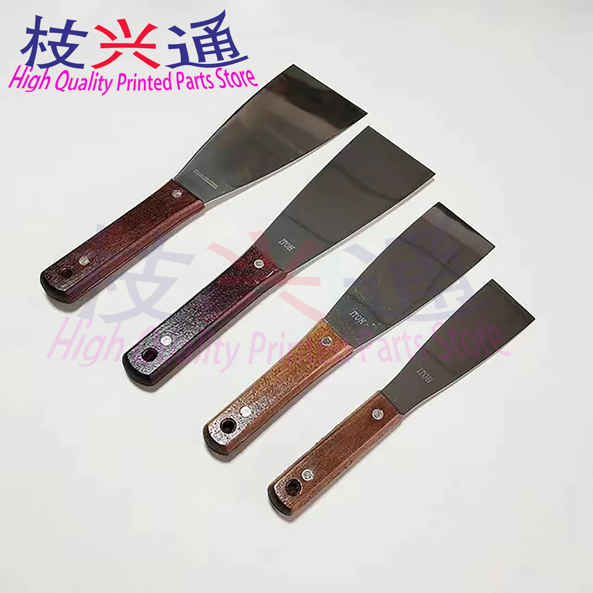 

10 Pieces Width 45mm 60mm 75mm 90mm stainless steel Ink Shovel Knives For Offset Printing Machine
