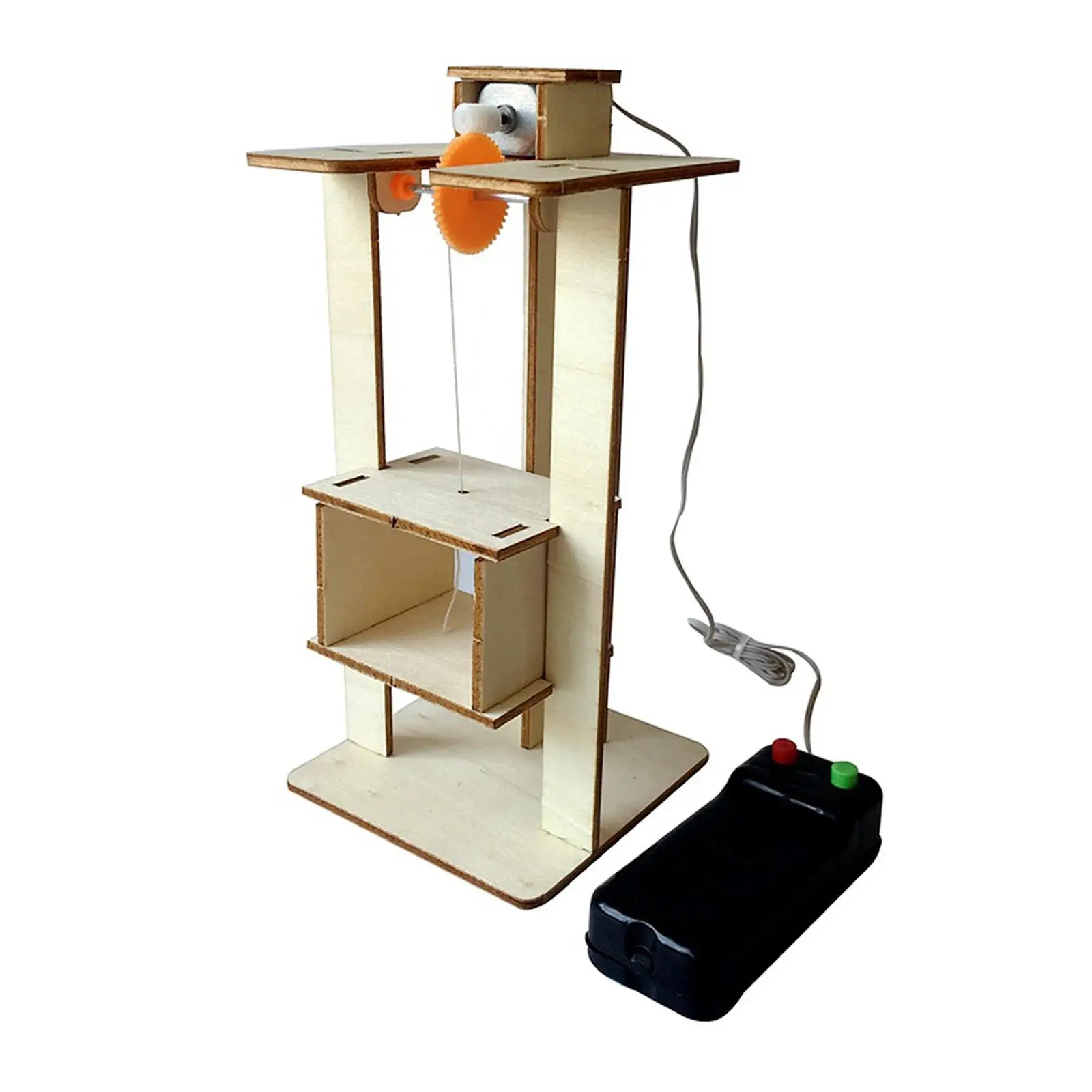 Wooden Elevator Toys Science Educational, Physical Discovery Science Experiment