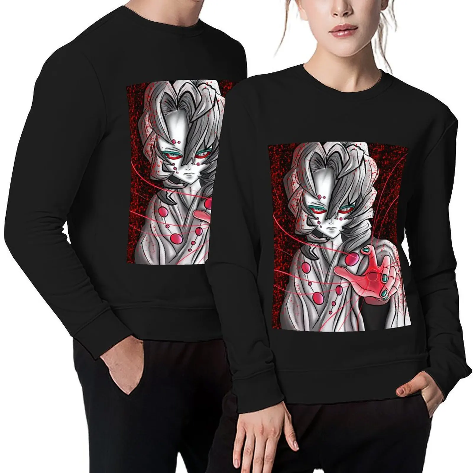 

Rui Spider Demon - Demon Slayer Manga Pullover men clothes mens clothes korean autumn clothes men clothing oversize sweatshirt