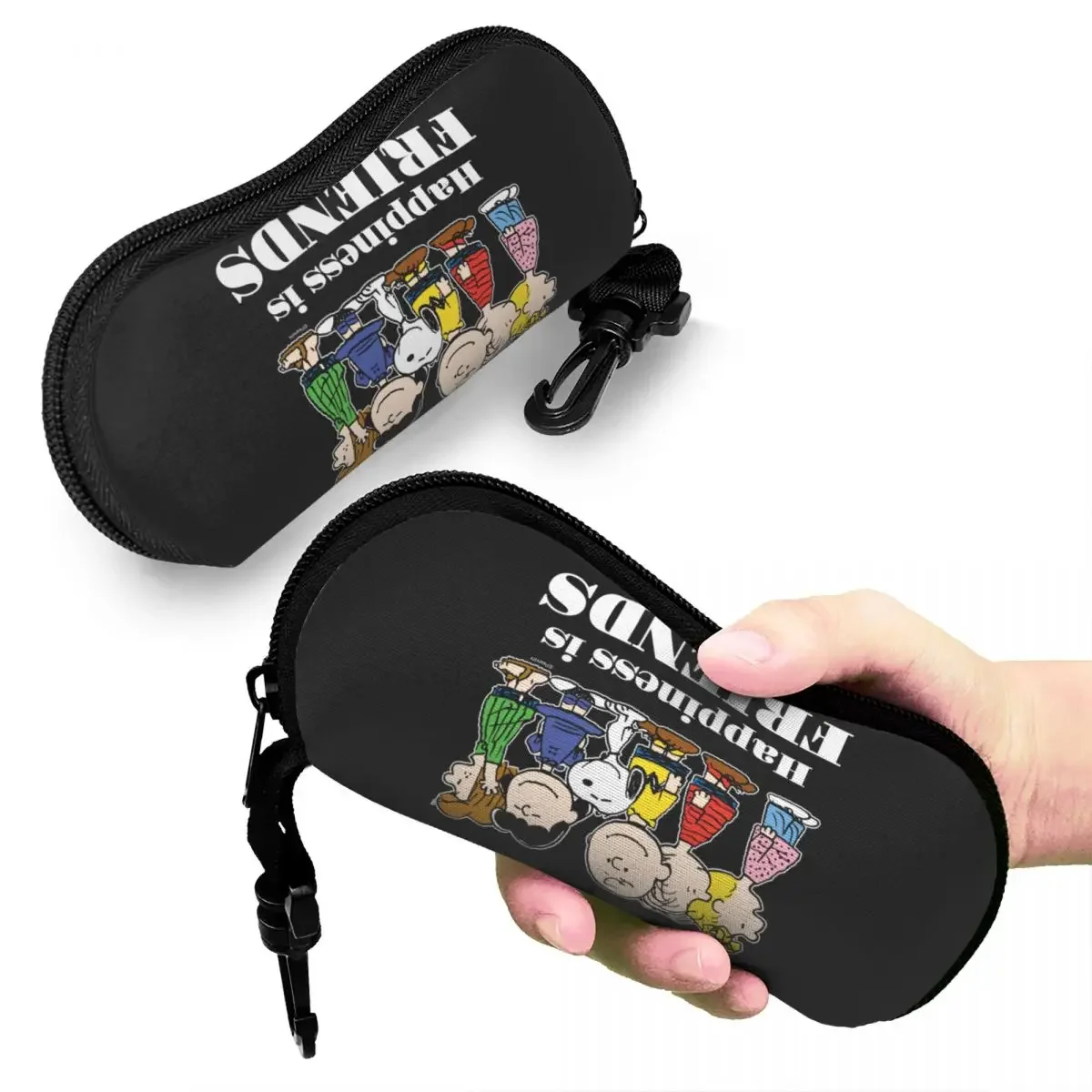 The  Gang Together Glasses Case Convenient Comic Eyewear Storage Box Anti-Pressure Eyeglasses Box