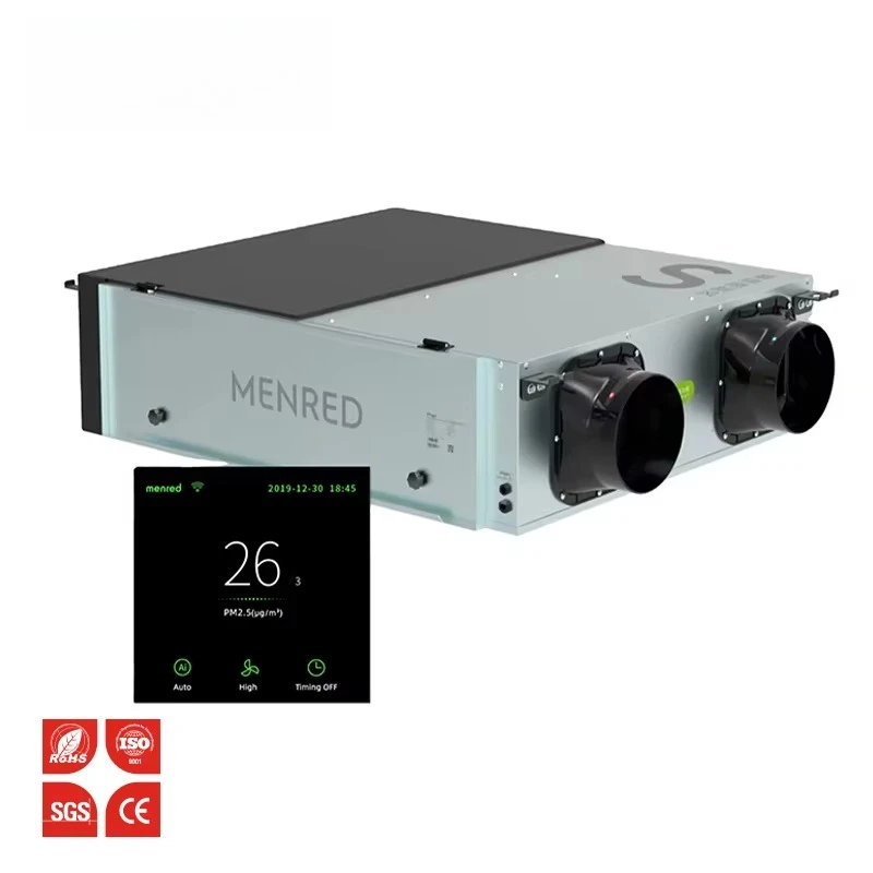 

450 M3/h Heat Recovery Ventilation Home Ventilation Solutions House Air Ventilation System