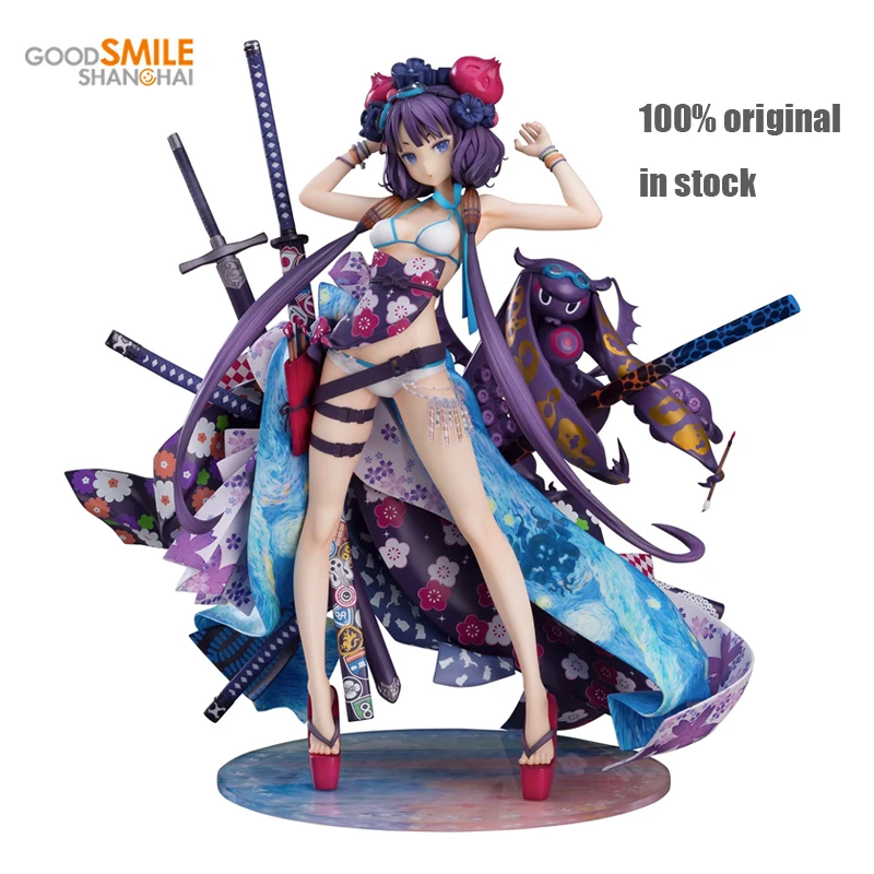 

In Stock Original GSC Fate FGO Katsushika Hokusai Saber Figure 24Cm Pvc Anime Action Figurine Model Toys for Boys Gift