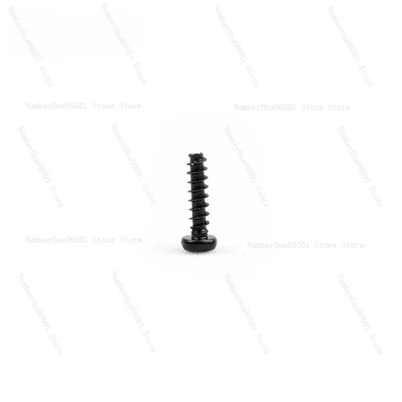 Black Oxide Cross Recessed Pan Head Machine Screws M1.4-M3.5 for Electronics and Machinery PB Head Flat Point