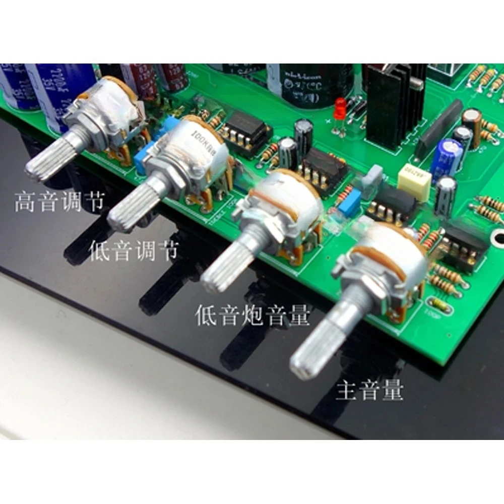 for STK401 New Generation of HI FI Level 2.1 Amplifier Finished Board With Preamp