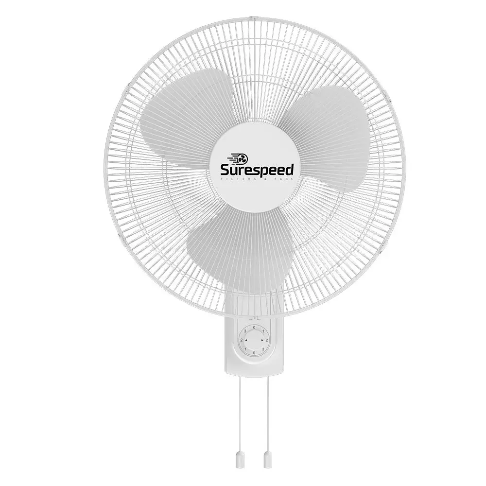 

18-Inch Easy-to-Assemble Rotating Wall Fan with Essential Parts