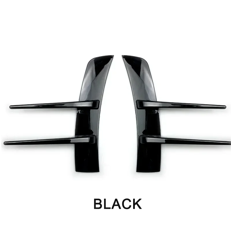 2 stücke Frontschürze Vent Aufkleber Auto Tür Seite Modifikation 23 cm/9,06 zoll Modell Ente Typ Splitter EINE Set Währung außen Teile
