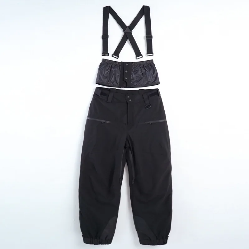Lose Winddicht Skifahren Hosen Verdickung Warme Ski Overalls Männer Winter Neue Schnee Kleidung Wasserdichte Hose Outdoor Snowboard Hosen – Detail 5