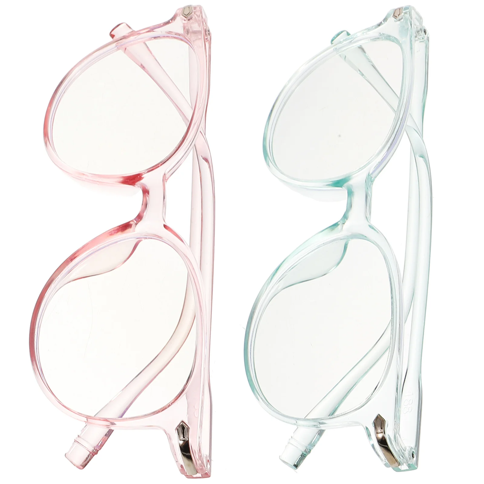 قطعتان من نظارات حجب الضوء الأزرق المضادة للضوء الأزرق، نظارات عصرية للاستخدام بالكمبيوتر، إطار خفيف الوزن ومريح #5