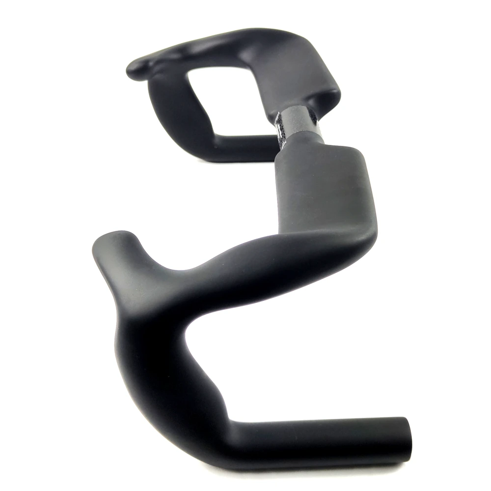 BIKEDOC HB25 305mm Carbon fiber Track Cycling Handle Road Bicycle Handlebar TT Sprint Bike Handlebar UD Matte 31.8MM