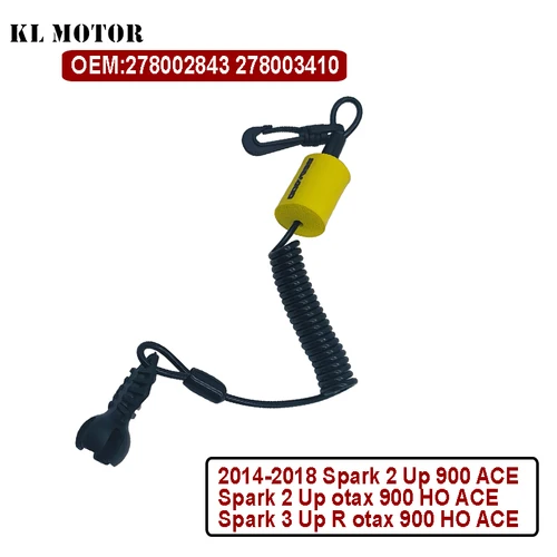 Imagen 1 del producto Clip de chispa en cordón de seguridad, llave flotante 278002843 278003410