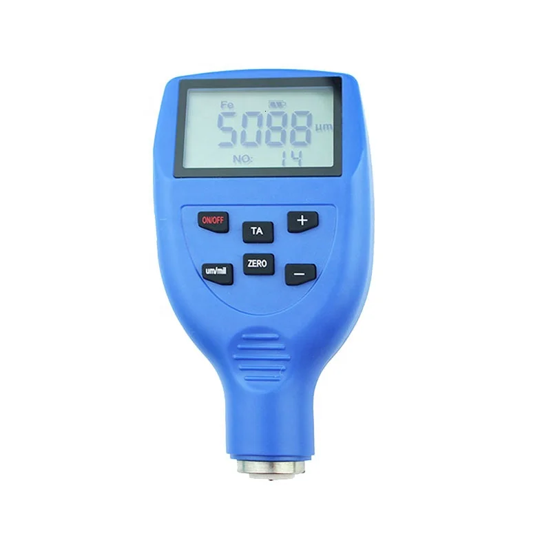 

ROKTOOLS 5000um large Capacity Coating thickness Gauge Mil Gauge NDT Meter Tester Alloy integrated Probe