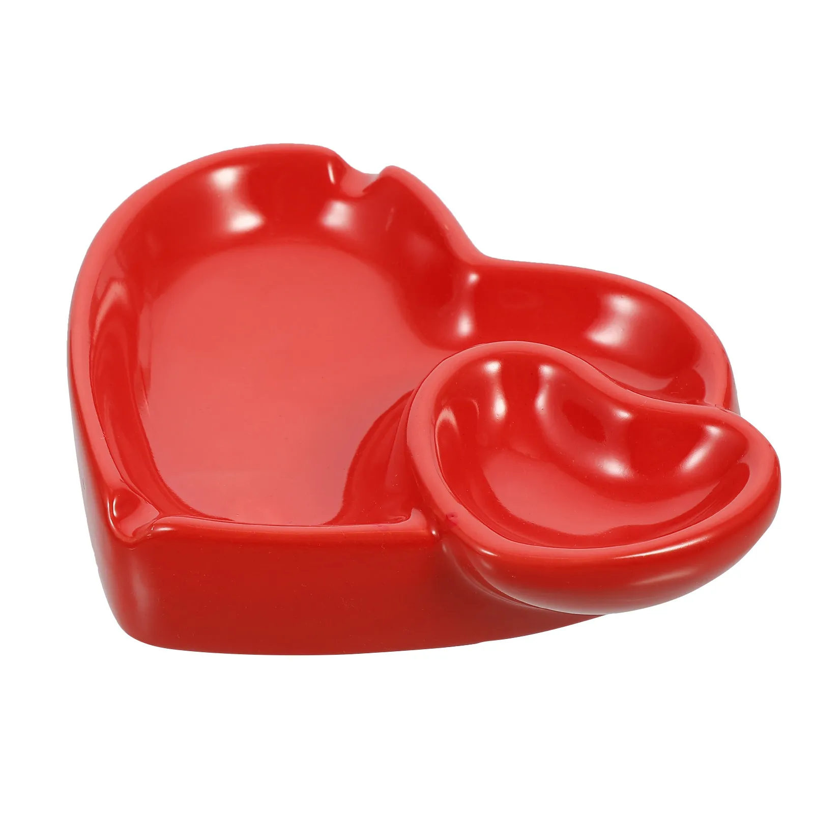 

Cool Home Decor Heart Shaped Things Desktop Decorations Valentines Ashes Holder Large Office Day Accessories