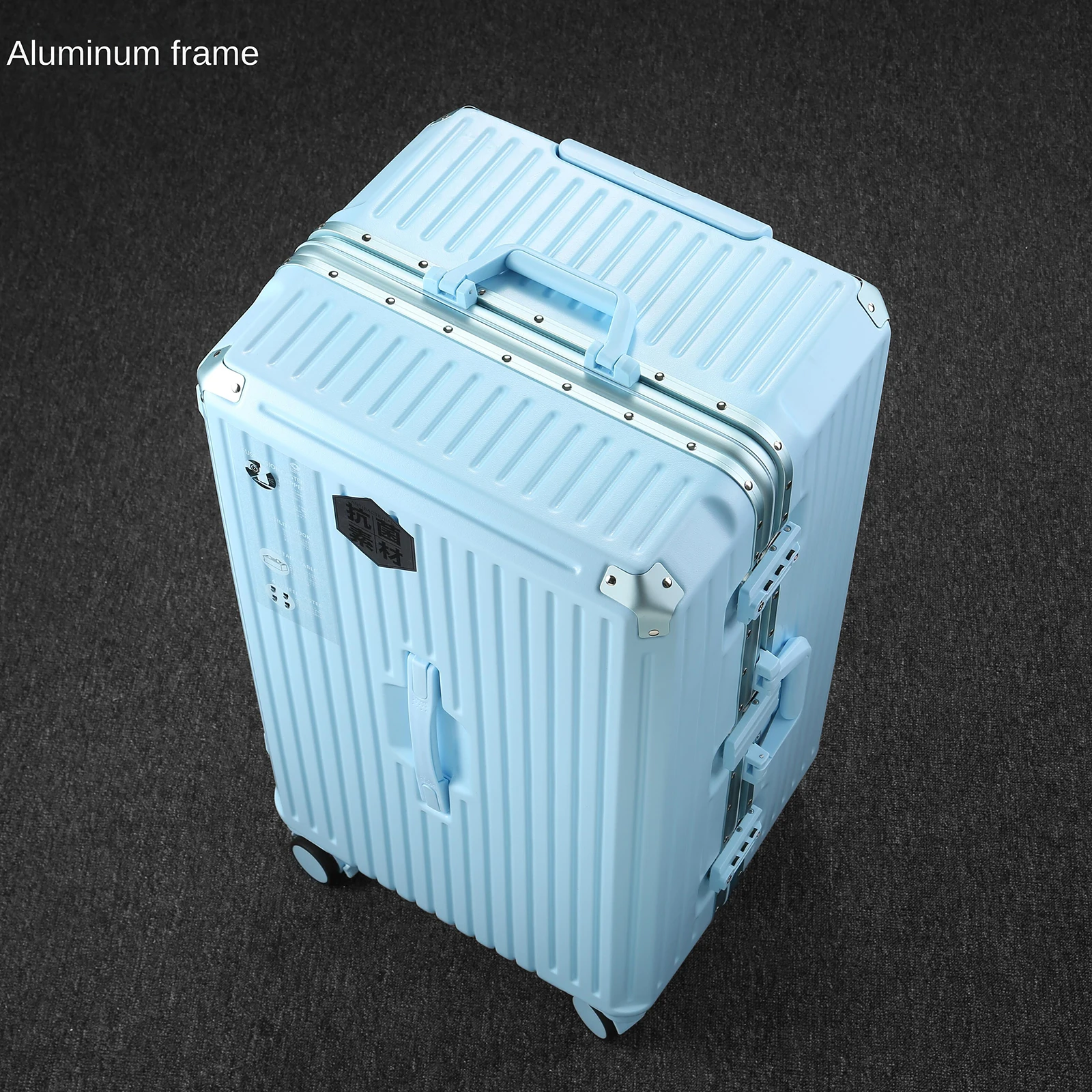 Large Size Suitcase with Five Wheels Brake Luggage Carrier 30 Inch PC Material Cabin Trip Suitcase TSA Lock 22/26/34 Inches