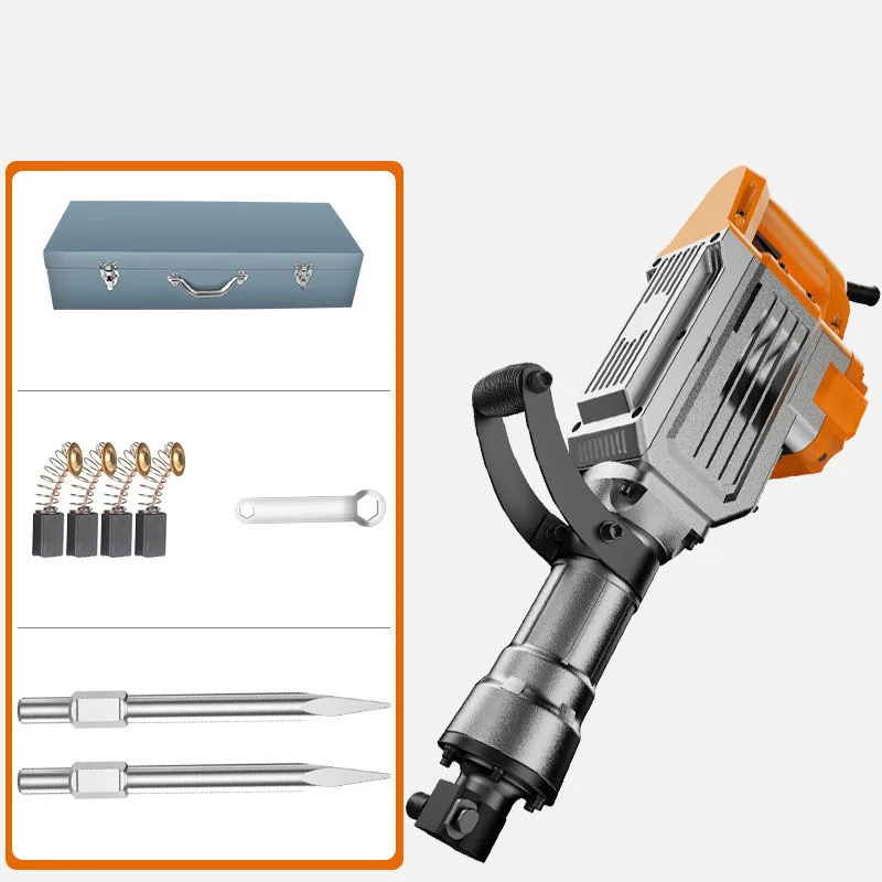 High-Power Industrial Grade 95 Electric Pickaxe for Large Heavy Engineering Single Use 65 Dismantling Power Demolition Drill