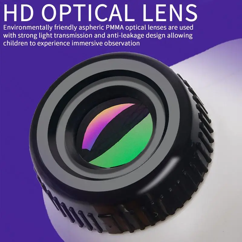 Portable Handheld Scope Handheld Children Scope 60X-120X Magnification STEM Educational Science Toys Mini Handheld Kit For Kids