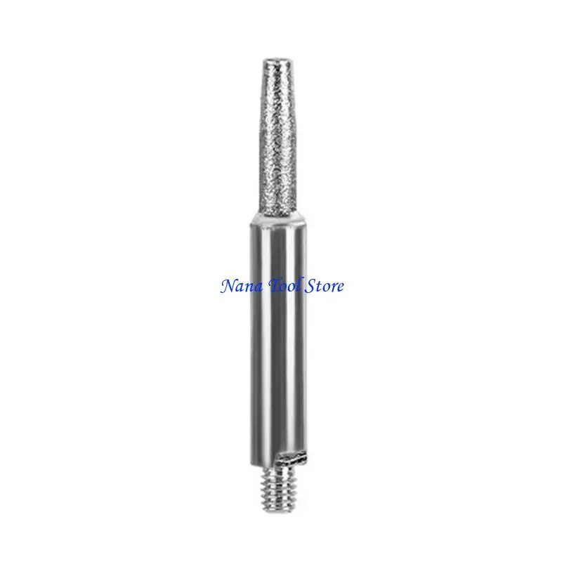 

JU64 Chainsaw Sharpener Part Cylindrical Burr 4/4.8/5.5mm Grinding Head Chain Sharpener Stone File Grinding Tools