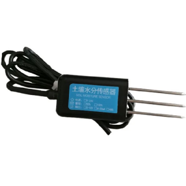 

Soil moisture and temperature Sensor earth humidity sensor 4-20mA 0-5v 0-10v RS485 agricultural greenhouse soil sensor