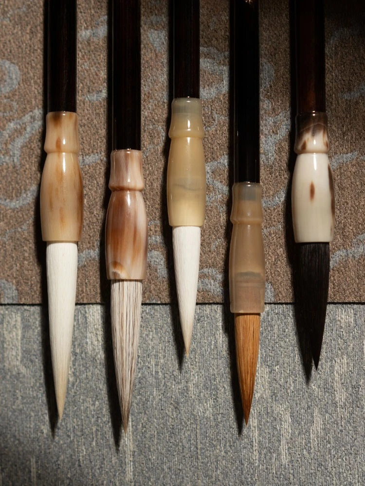 Pinsel professionelle Studie vier Schätze Set