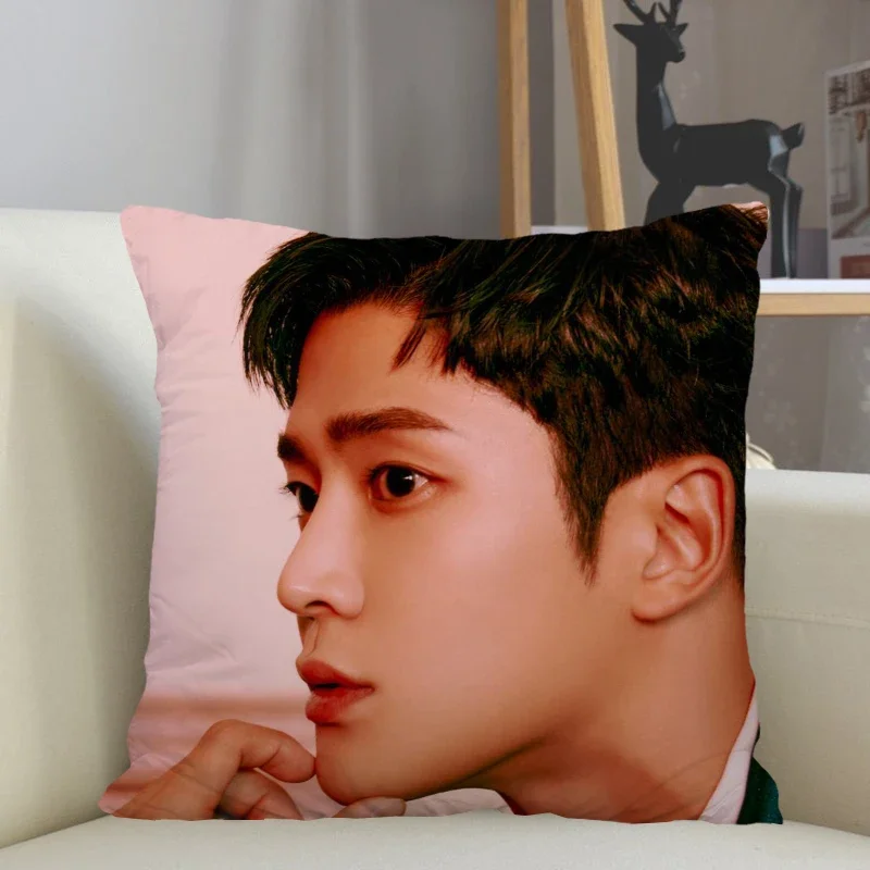 Musife SF9 ROWOON KPOP Pillowcase Home Decoration 45x45cm Zipper Square Pillowcase Throw Pillow Cover Drop Shipping 01.11