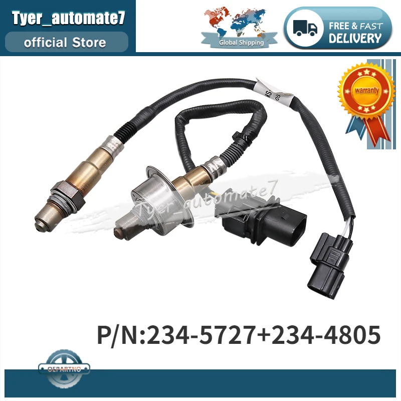 

O2 Lambda кислородный датчик 234-5727 234-4805 для 2018-2021 HONDA CIVIC 2,0 T