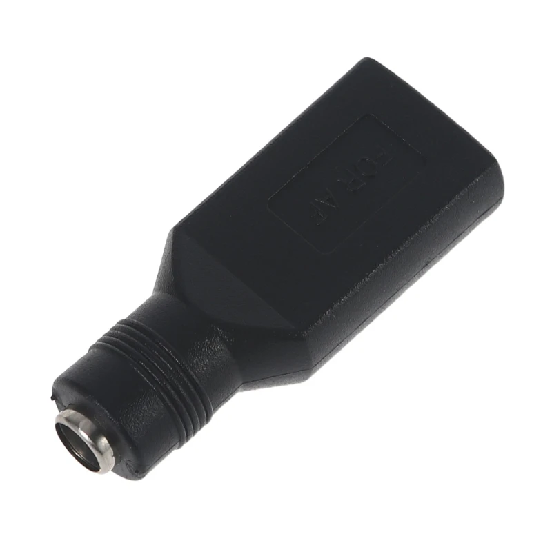 USB 2.0 A Female to for DC 5.5x2.1mm for DC Female Connector Charge Barrel Jack Power Adapter for Router Mini Fan Dropship