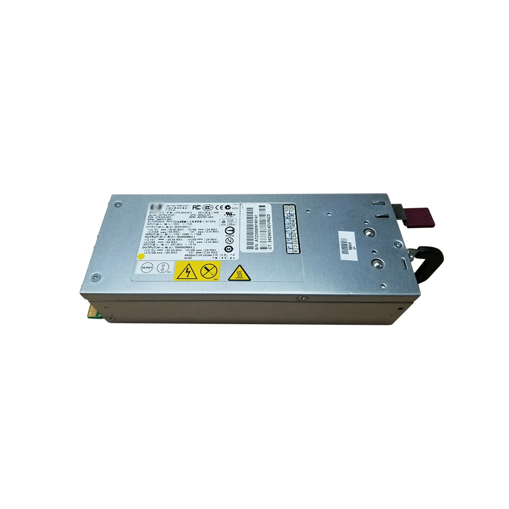 1000W Switch Power Supply Module DPS-800GB A HSTNS-PD05 379123-001 403781-001 399771-001 for DL380G5 ML350G5 ML370G5 Server