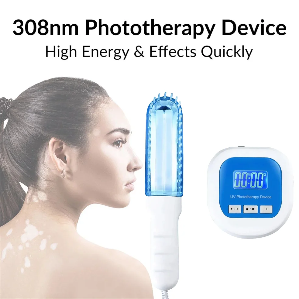 Appareil thérapeutique de photothérapie pour les maladies de la peau, Ultraviolet, Physiothérapie domestique, Photothérapie