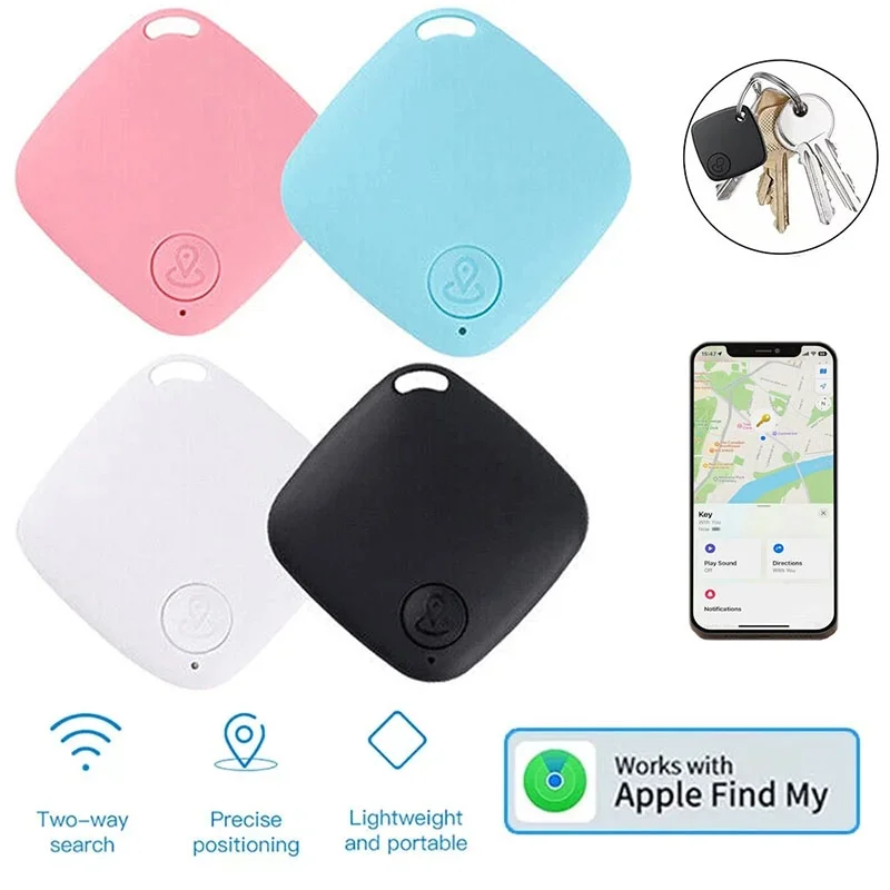 Mini GPS Tracker Anti-lost Alarm Device For Key Child Bag Pet Wallet Tracking Finder Bluetooth APP Locator Smart Tag Accessories