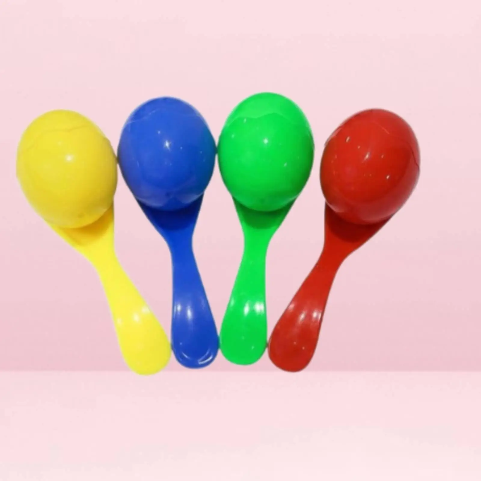 Child Learning Spoon Competition Set Ergonomic Relay Egg Balance Toy for Birthday Picnic Hen Party Games