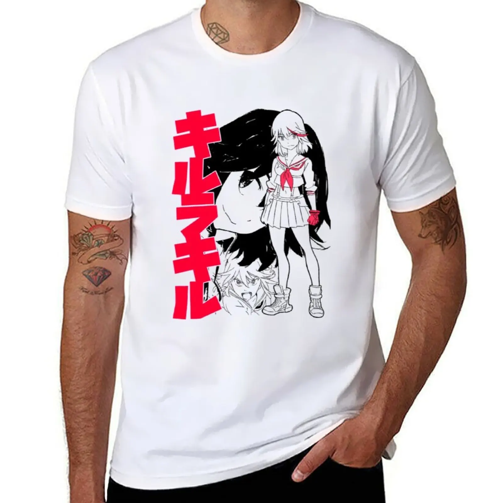 

Kill La Kill T-Shirt cotton tshirt 100% essential t shirt T-Shirt