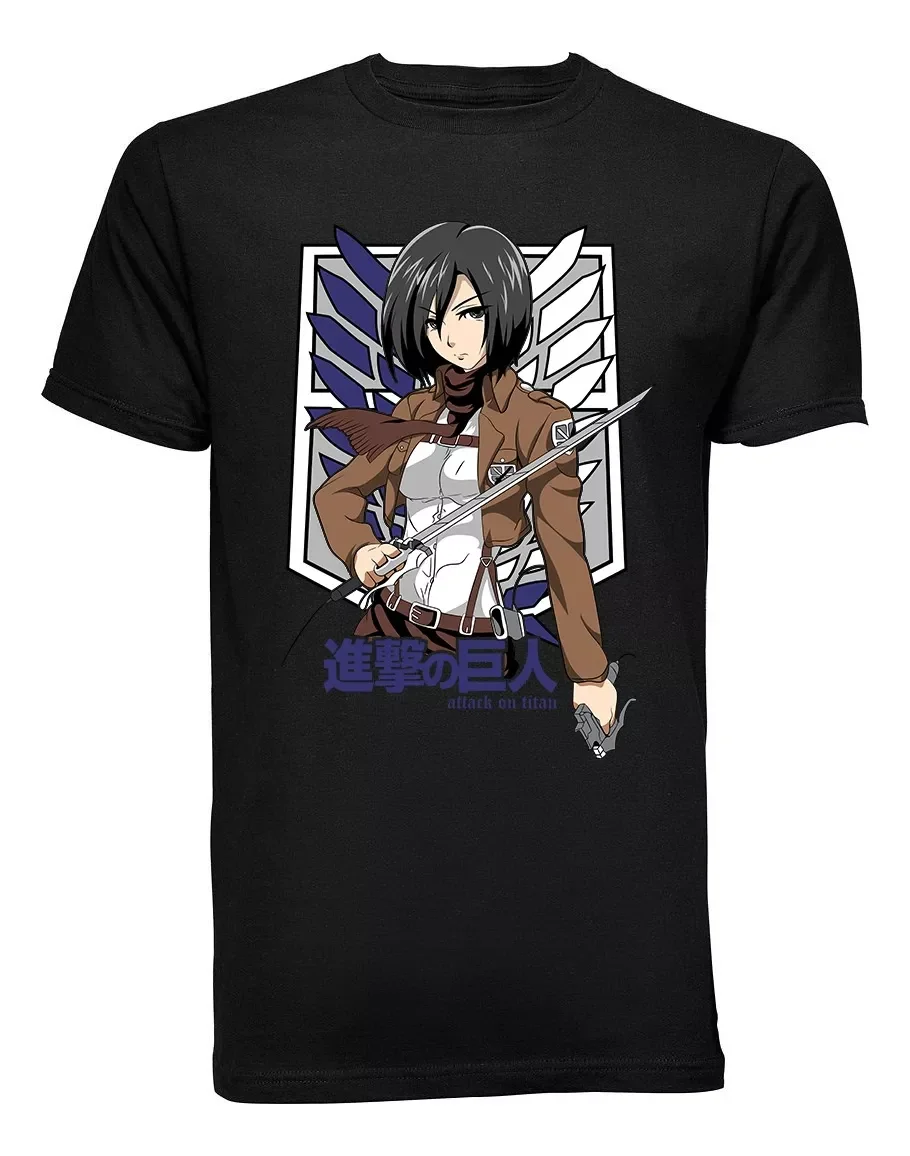 Playera T-shirt Anime Attack On Titan 17