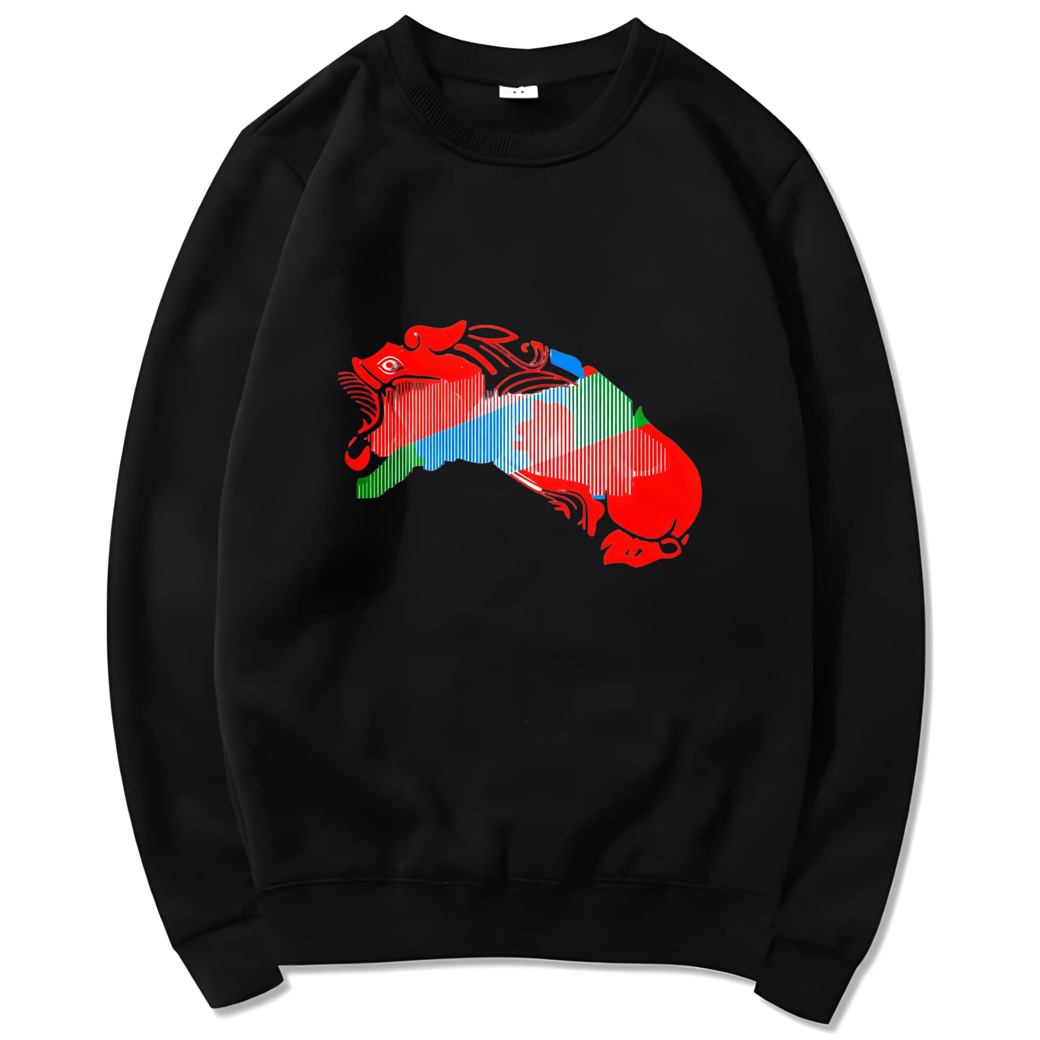 الرجال هوديس زوجين هوديي خمر مطبوعة رياضة بقلنسوة رياضية البوليستر 2025 ربيع الخريف طويلة الأكمام زمم هوديس #1