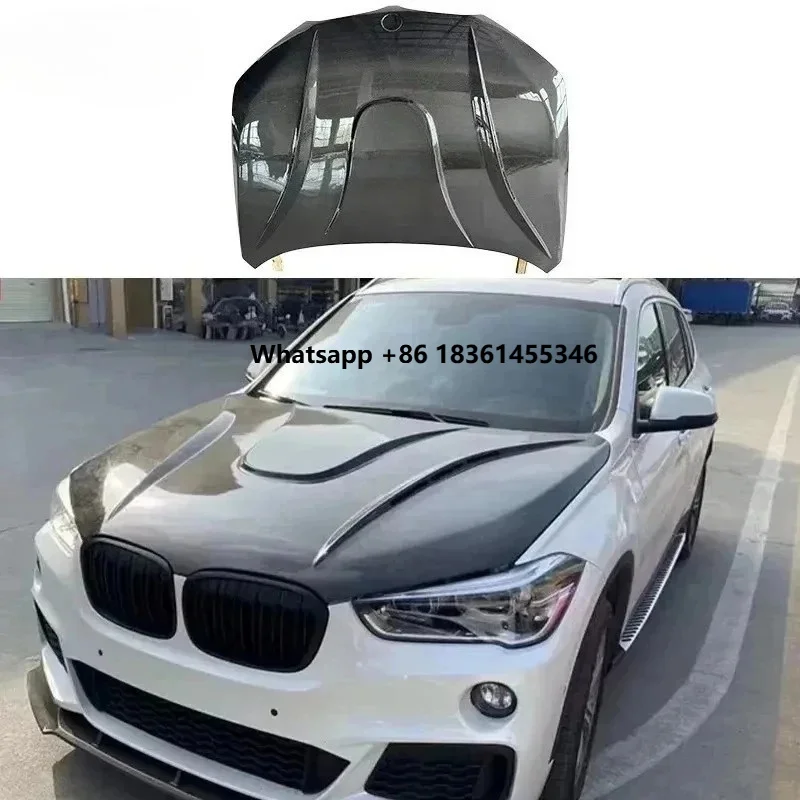

For X F F4Hot Selling HM Style High Quality Carbon Fiber Hood Engine Bonnet