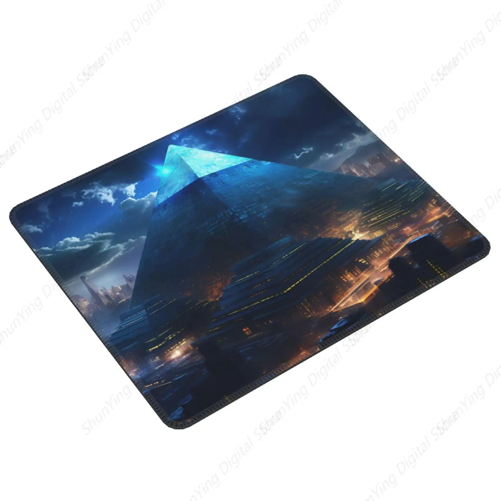 Cyberpunk Mouse Pad Non Slip Rubber Laptop And Office Gaming Mouse Pad For Men And Women's Computers 18*22cm