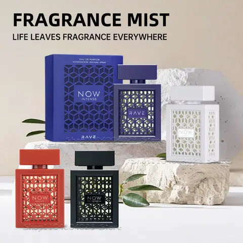 라타파 레이브 나우 3.4 오 드 퍼퓸 스프레이 과일향이 천천히 꽃향, 우디향, 달콤한 머스크향으로 변합니다.